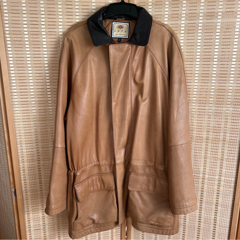 Joey Rodolfo Leather Jacket Mens Large
